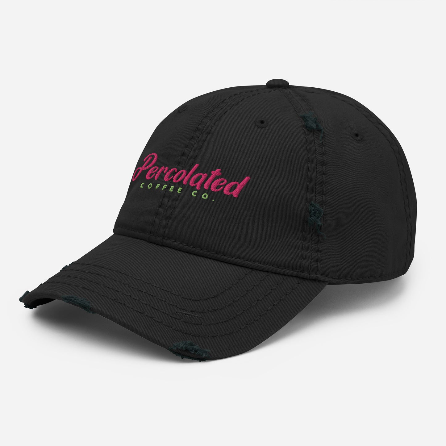 'Proper roasted' distressed Dad hat