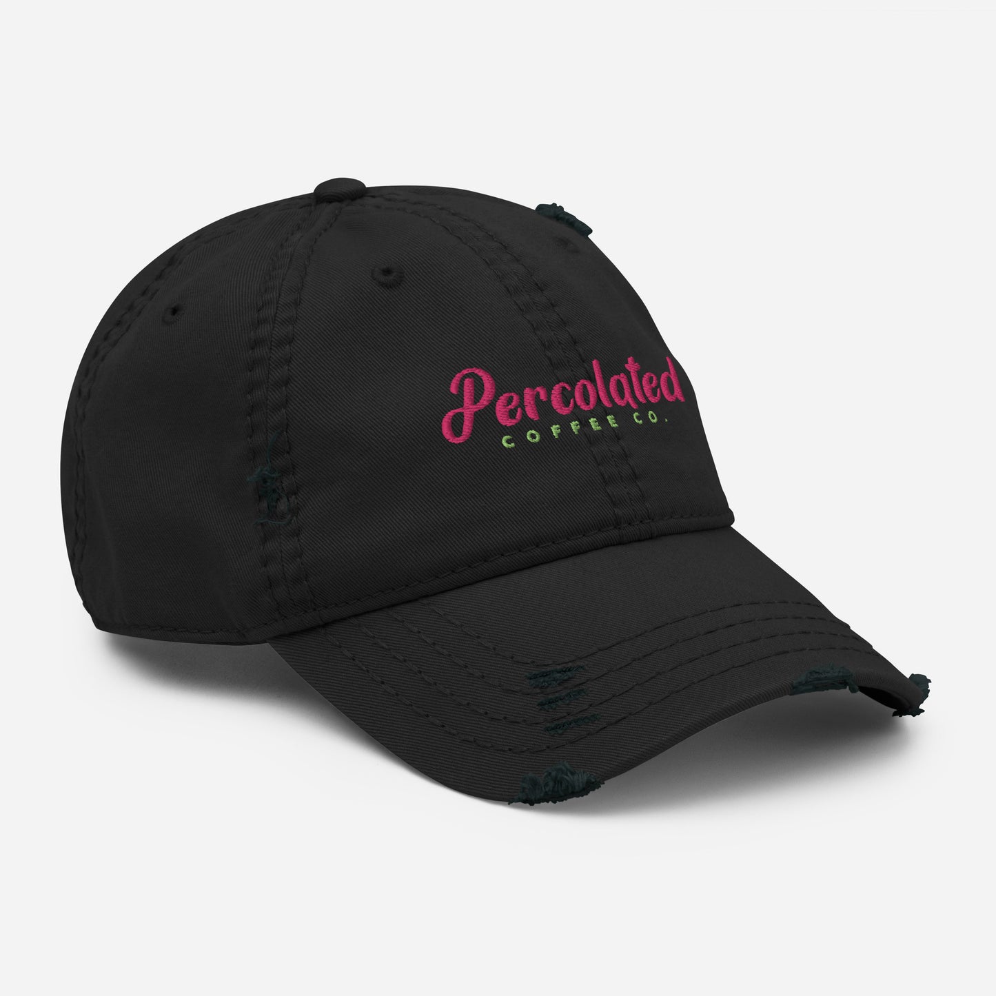 'Proper roasted' distressed Dad hat