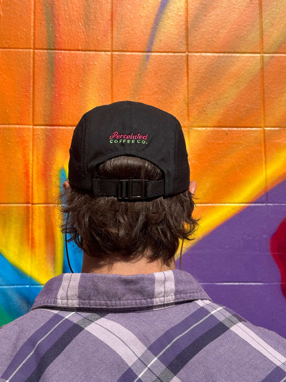 Anti decaf caffeine club five panel cap