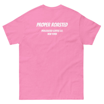 Classic 'proper roasted' Percolated tee (unisex)