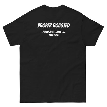 Classic 'proper roasted' Percolated tee (unisex)